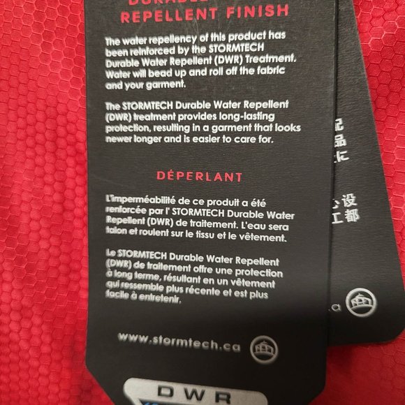 Stormtech Men's Axis Shell — GSX-1, Large, Sport Red/Black - Picture 6 of 8